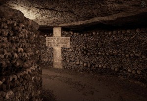 Una delle gallerie delle Catacombe, da sempre tra i luoghi più suggestivi della capitale.
