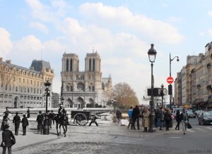 Parigi ieri e oggi, 100 anni in uno scatto